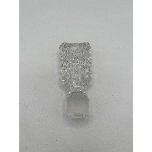 Other - Vintage Cut Lead Crystal Decanter Stopper Clear